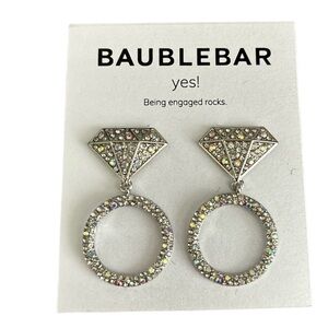 NWT BAUBLEBAR YES! Being engaged rocks in Silver
